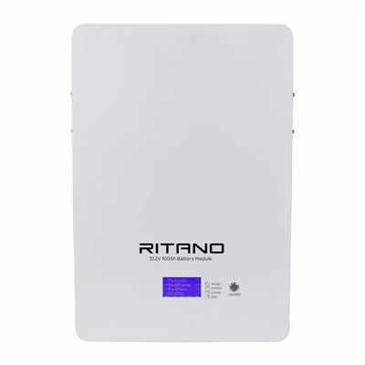 Wandmontierte Solarbatterie